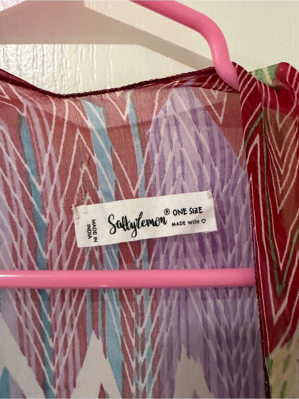 Salty Lemon Lightweight Beach Cover-Up - Picture 5 of 5
